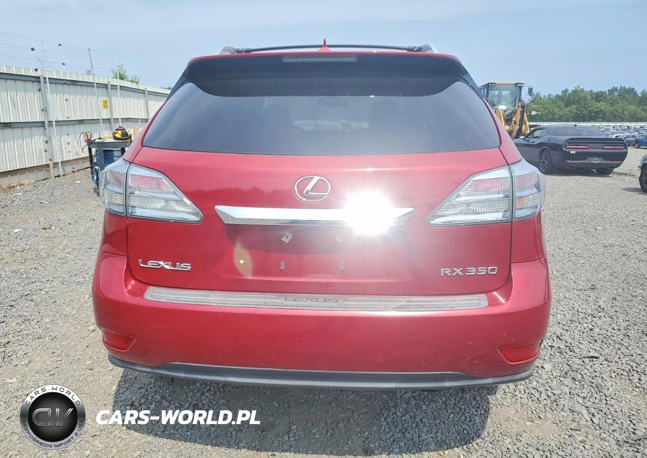 2010 Lexus Rx 350 VIN:2T2BK1BA3AC073557 - 6
