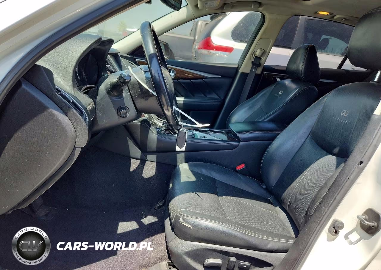 2014 Infiniti Q50 Hybrid Premium VIN:JN1AV7AP8EM690562 - 7