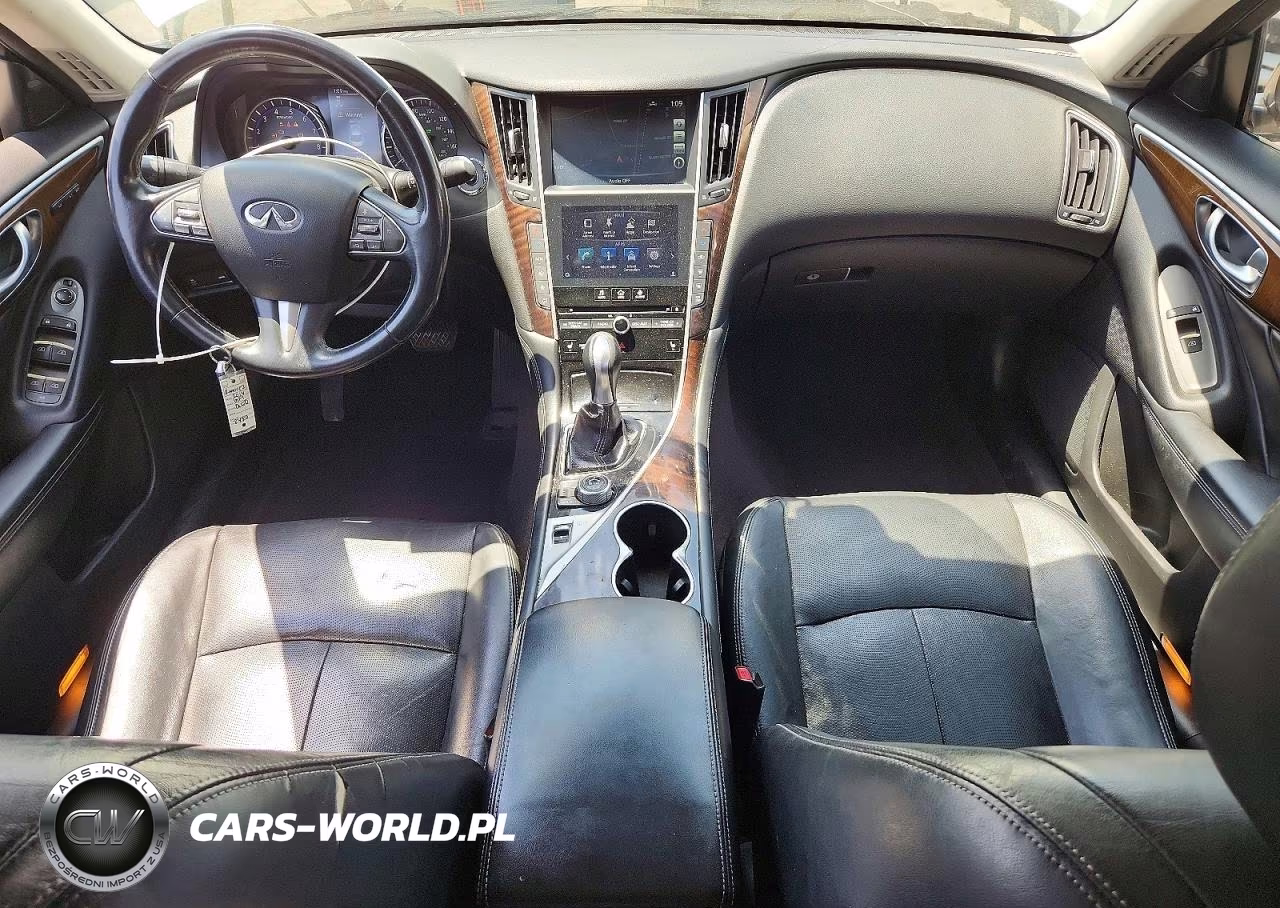 2014 Infiniti Q50 Hybrid Premium VIN:JN1AV7AP8EM690562 - 8