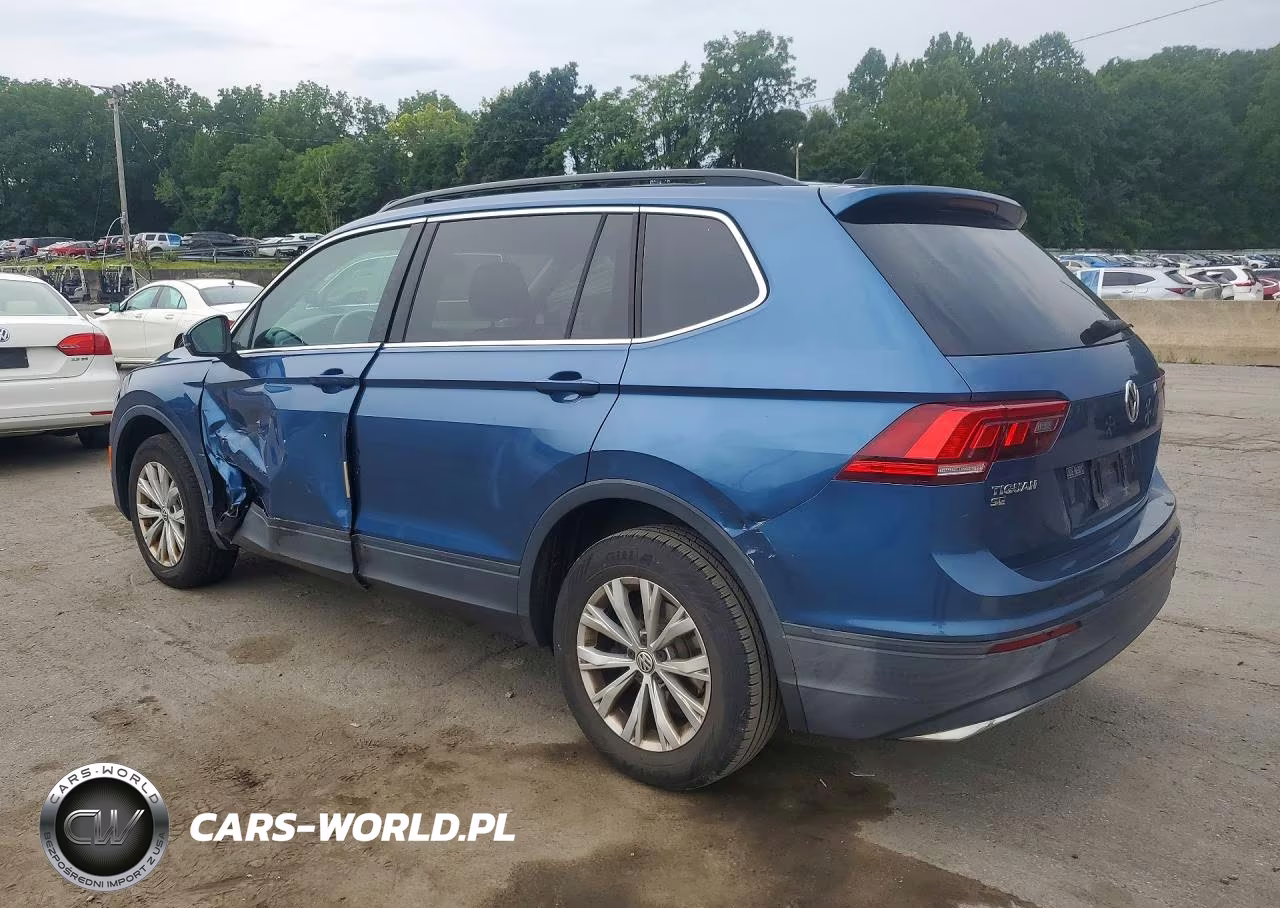 2019 Volkswagen Tiguan Se VIN:3VV2B7AX5KM033035 - 2