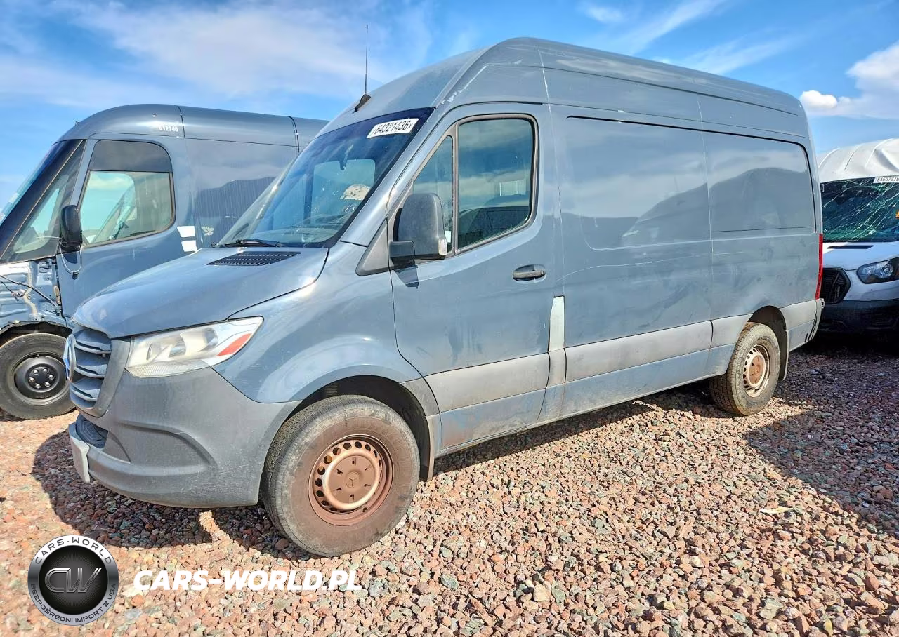 2019 Mercedes Benz Sprinter 2500 Delivery Van VIN:WD4PF0CD7KP101743 - 1