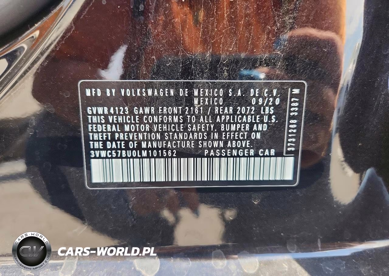 2020 Volkswagen Jetta S VIN:3VWC57BU0LM101562 - 12