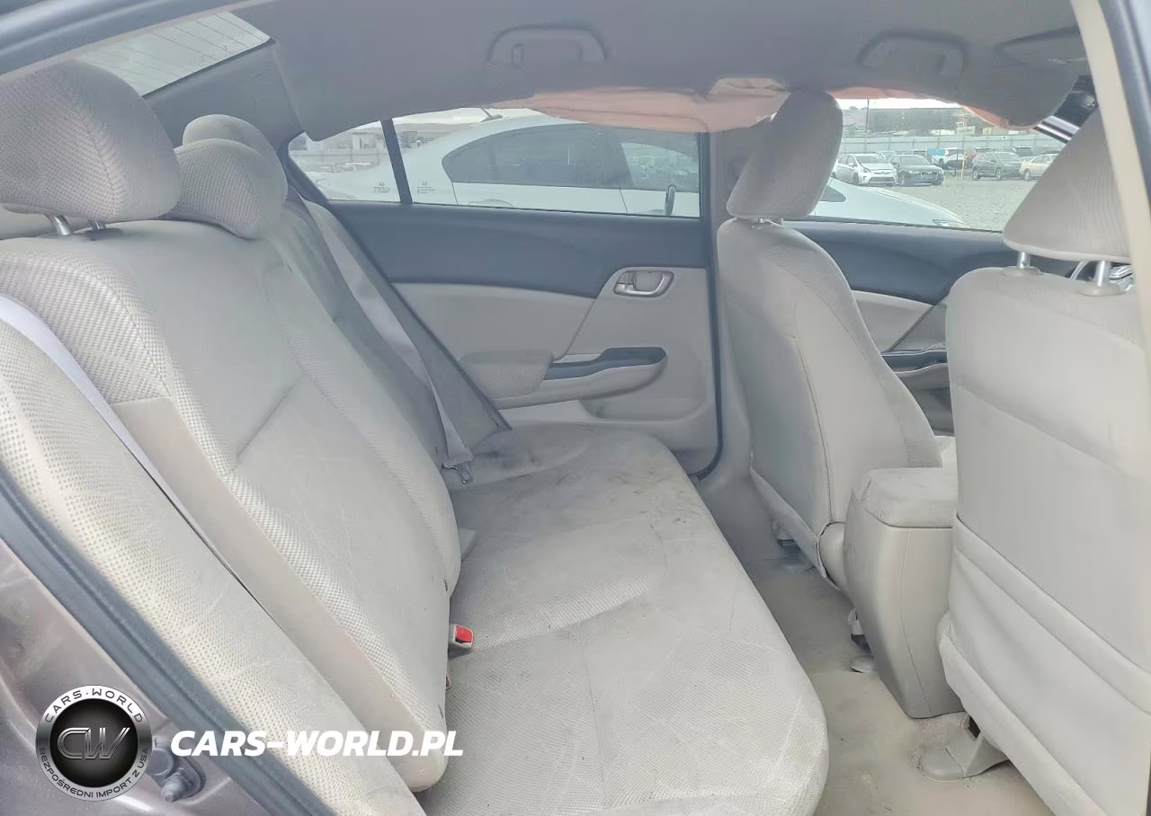 2012 Honda Civic Lx VIN:19XFB2F52CE305286 - 10