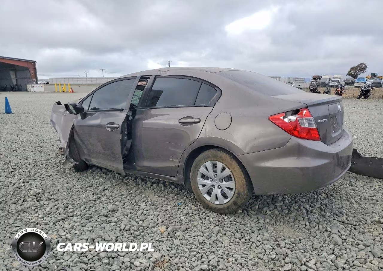2012 Honda Civic Lx VIN:19XFB2F52CE305286 - 2
