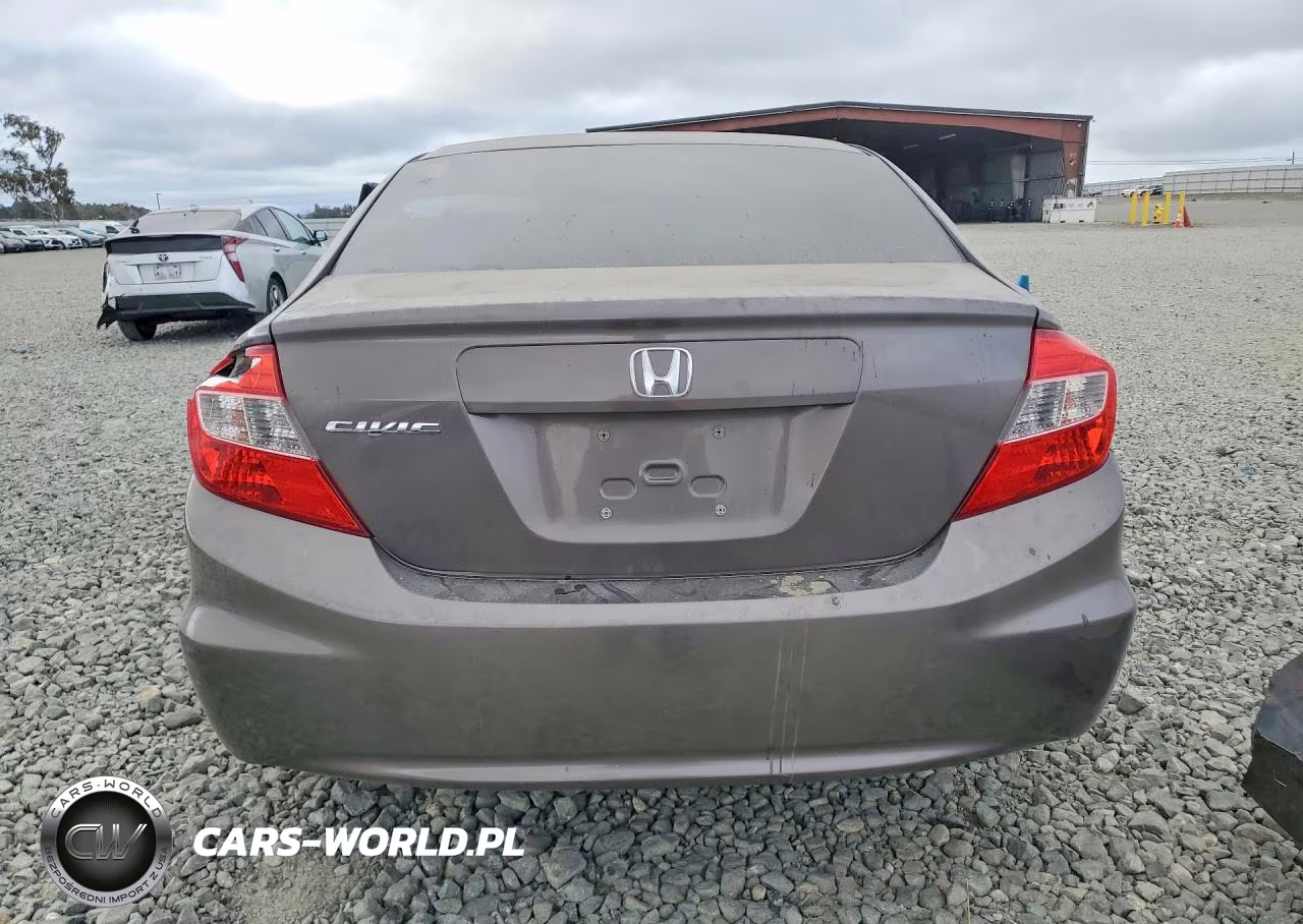 2012 Honda Civic Lx VIN:19XFB2F52CE305286 - 6