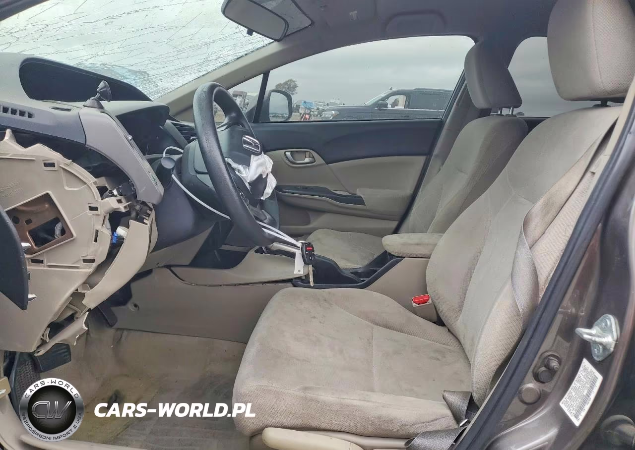 2012 Honda Civic Lx VIN:19XFB2F52CE305286 - 7