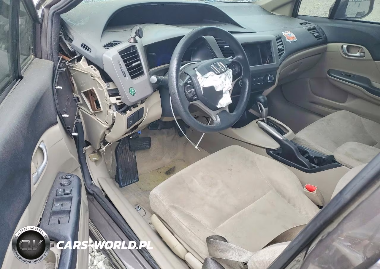 2012 Honda Civic Lx VIN:19XFB2F52CE305286 - 8