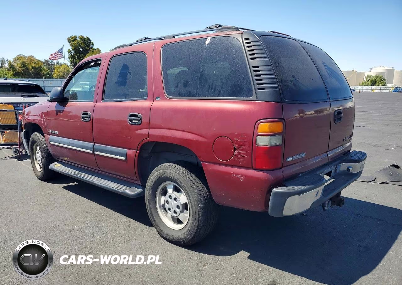 2001 Chevrolet Tahoe C1500 VIN:1GNEC13T01J183704 - 2