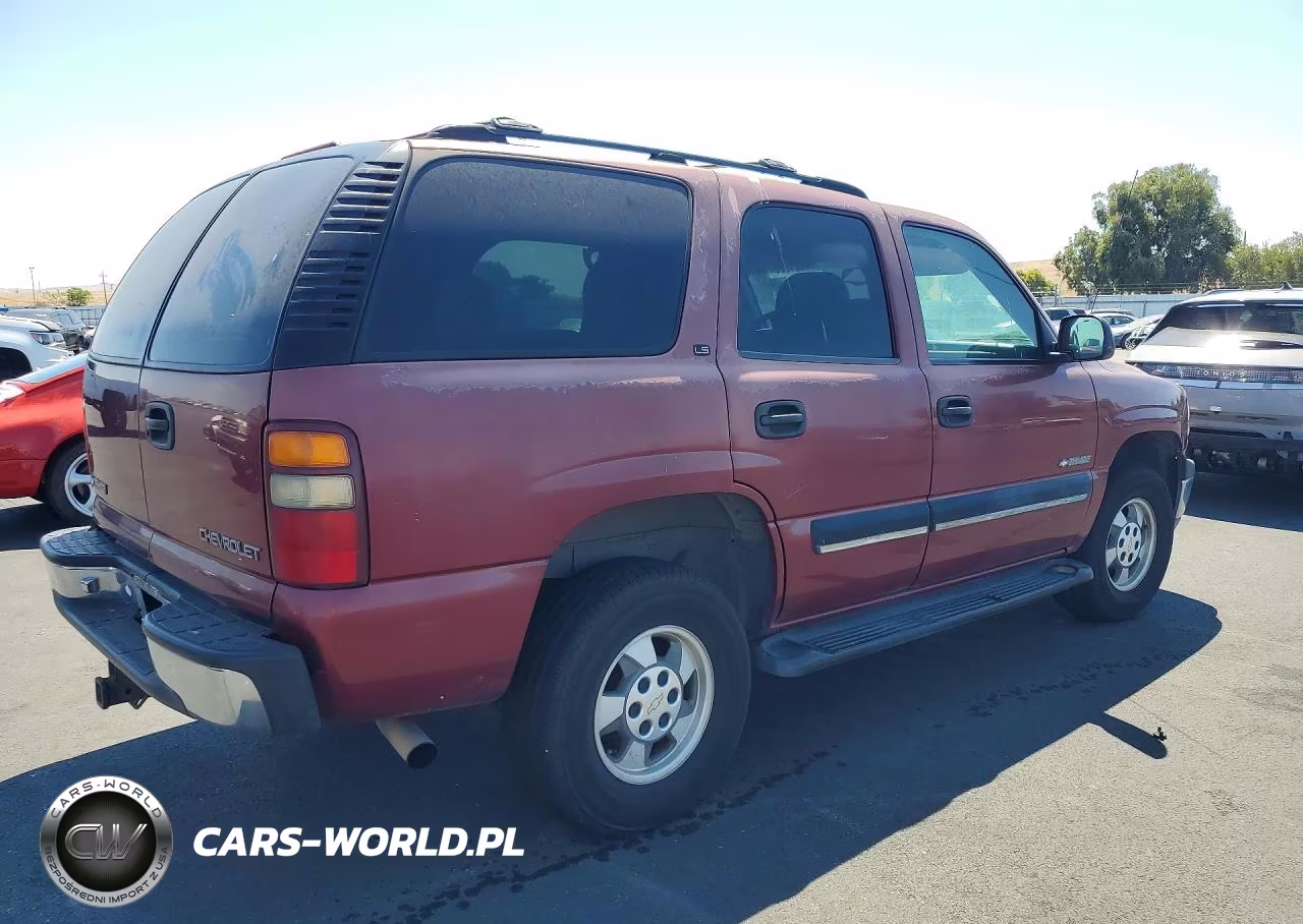 2001 Chevrolet Tahoe C1500 VIN:1GNEC13T01J183704 - 3