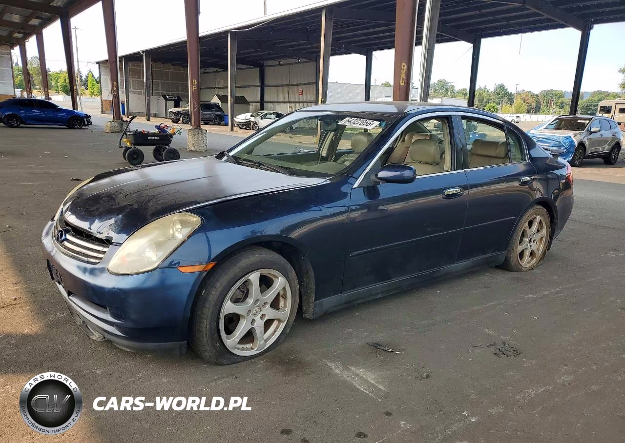2004 Infiniti G35 Base VIN:JNKCV51E64M606910 - 1