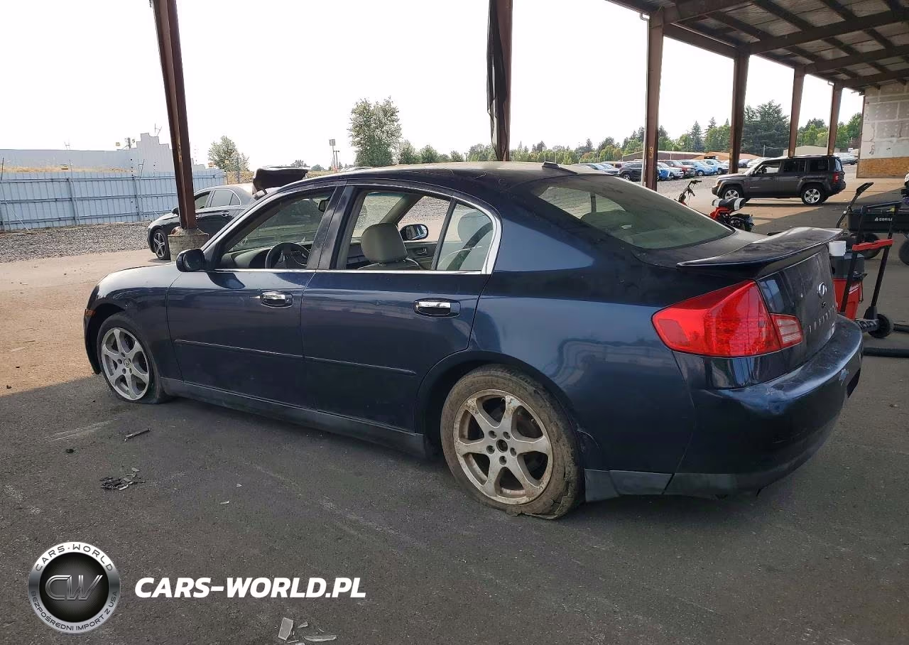 2004 Infiniti G35 Base VIN:JNKCV51E64M606910 - 2