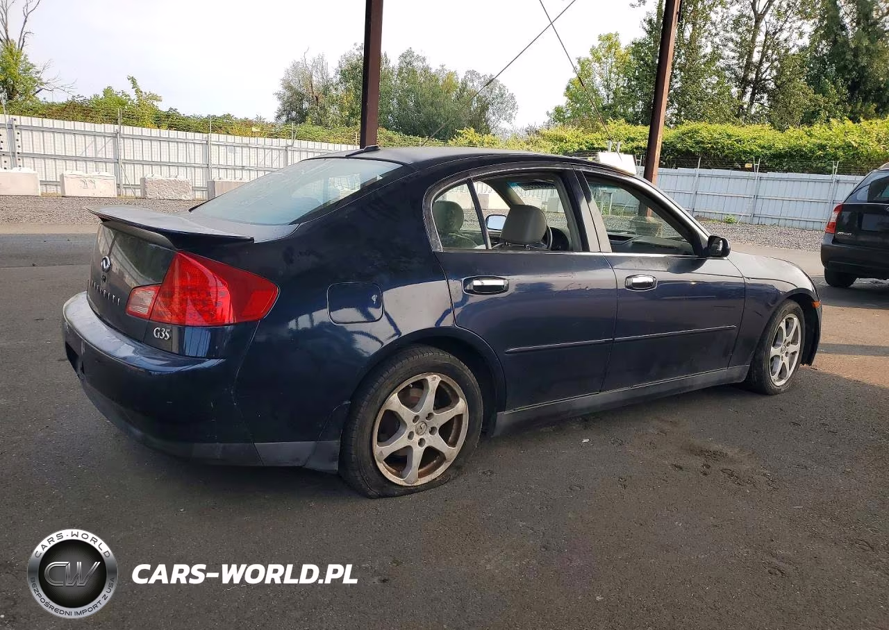 2004 Infiniti G35 Base VIN:JNKCV51E64M606910 - 3