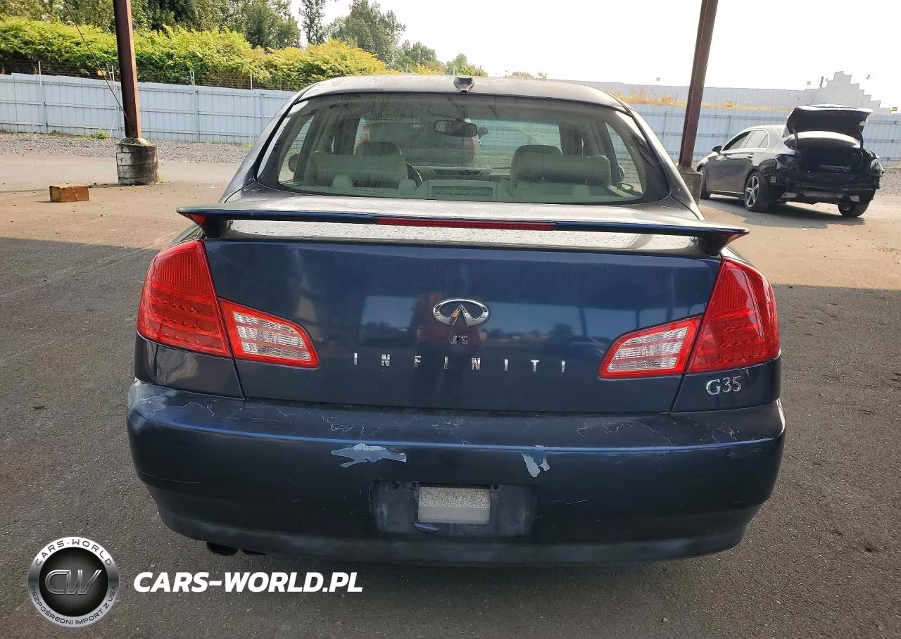 2004 Infiniti G35 Base VIN:JNKCV51E64M606910 - 6