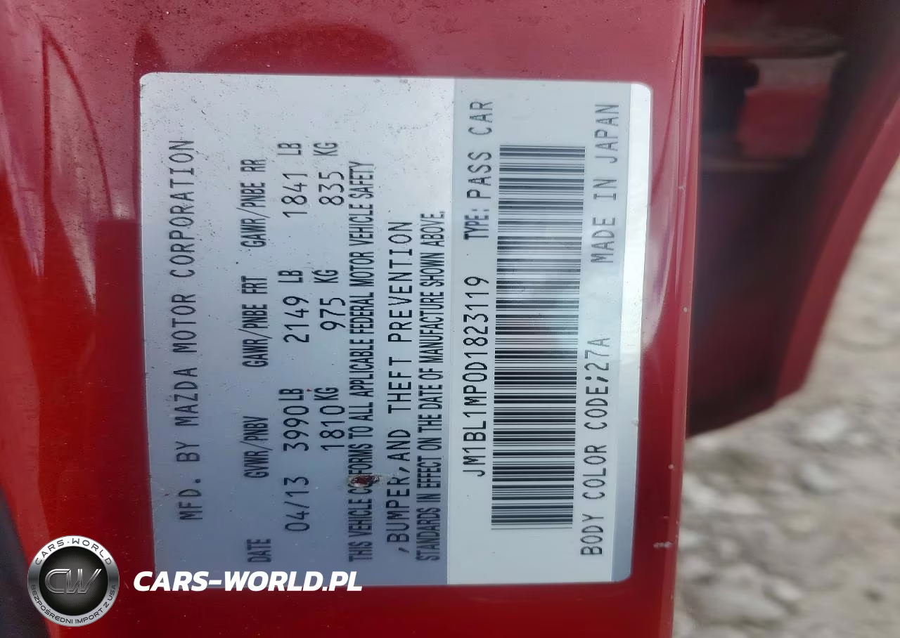 2013 Mazda 3 I VIN:JM1BL1MP0D1823119 - 12