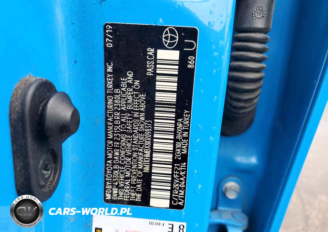 2019 Toyota C-Hr Xle VIN:NMTKHMBX8KR098373 - 13
