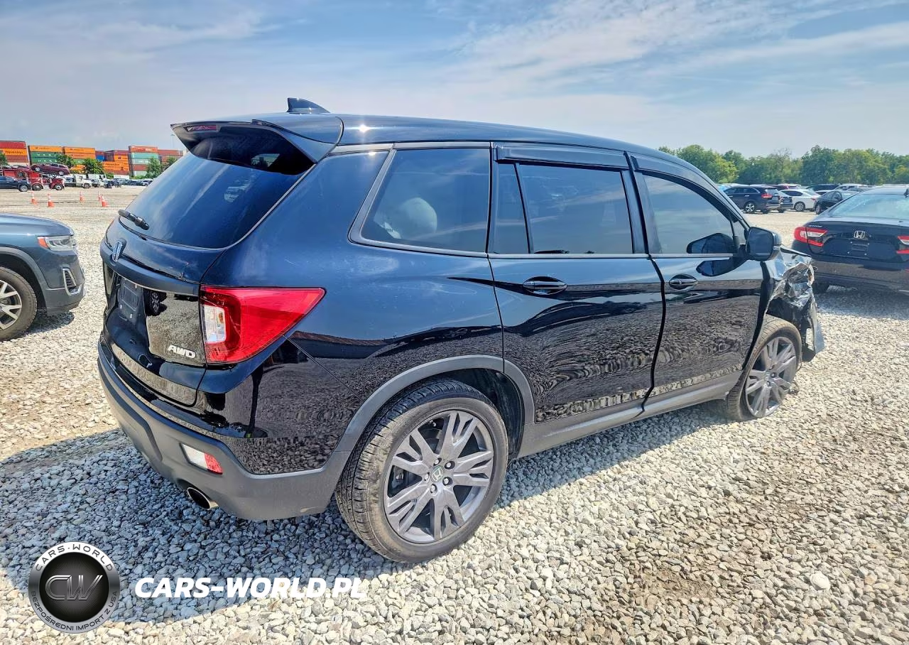 2020 Honda Passport Exl VIN:5FNYF8H51LB005472 - 3