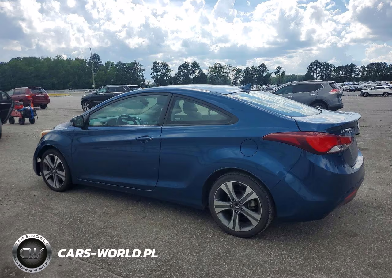 2014 Hyundai Elantra Coupe Base VIN:KMHDH6AH9EU024844 - 2