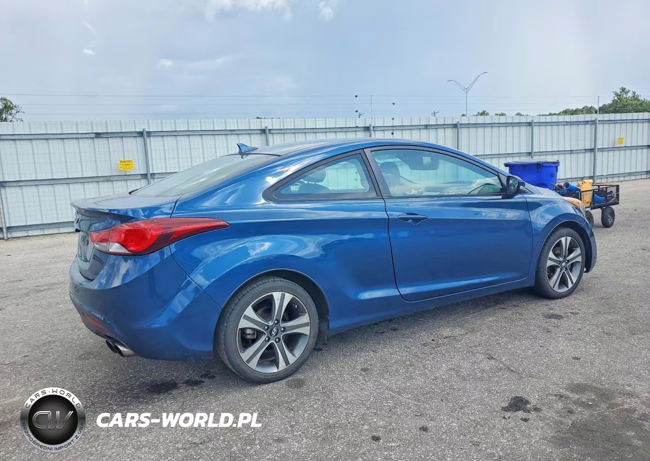 2014 Hyundai Elantra Coupe Base VIN:KMHDH6AH9EU024844 - 3