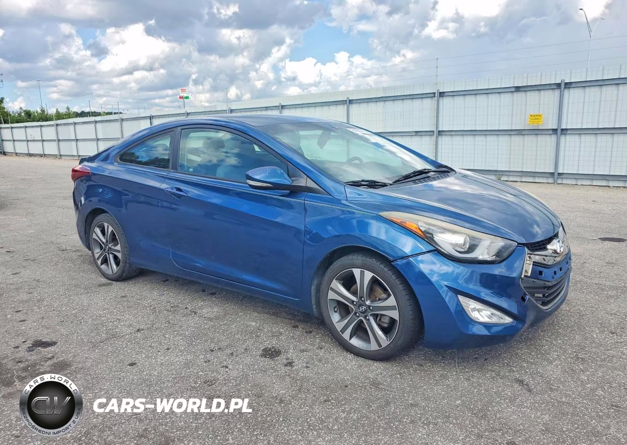 2014 Hyundai Elantra Coupe Base VIN:KMHDH6AH9EU024844 - 4