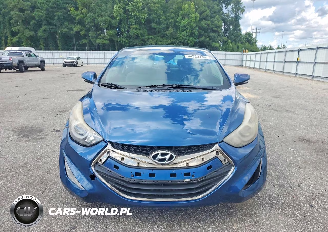 2014 Hyundai Elantra Coupe Base VIN:KMHDH6AH9EU024844 - 5