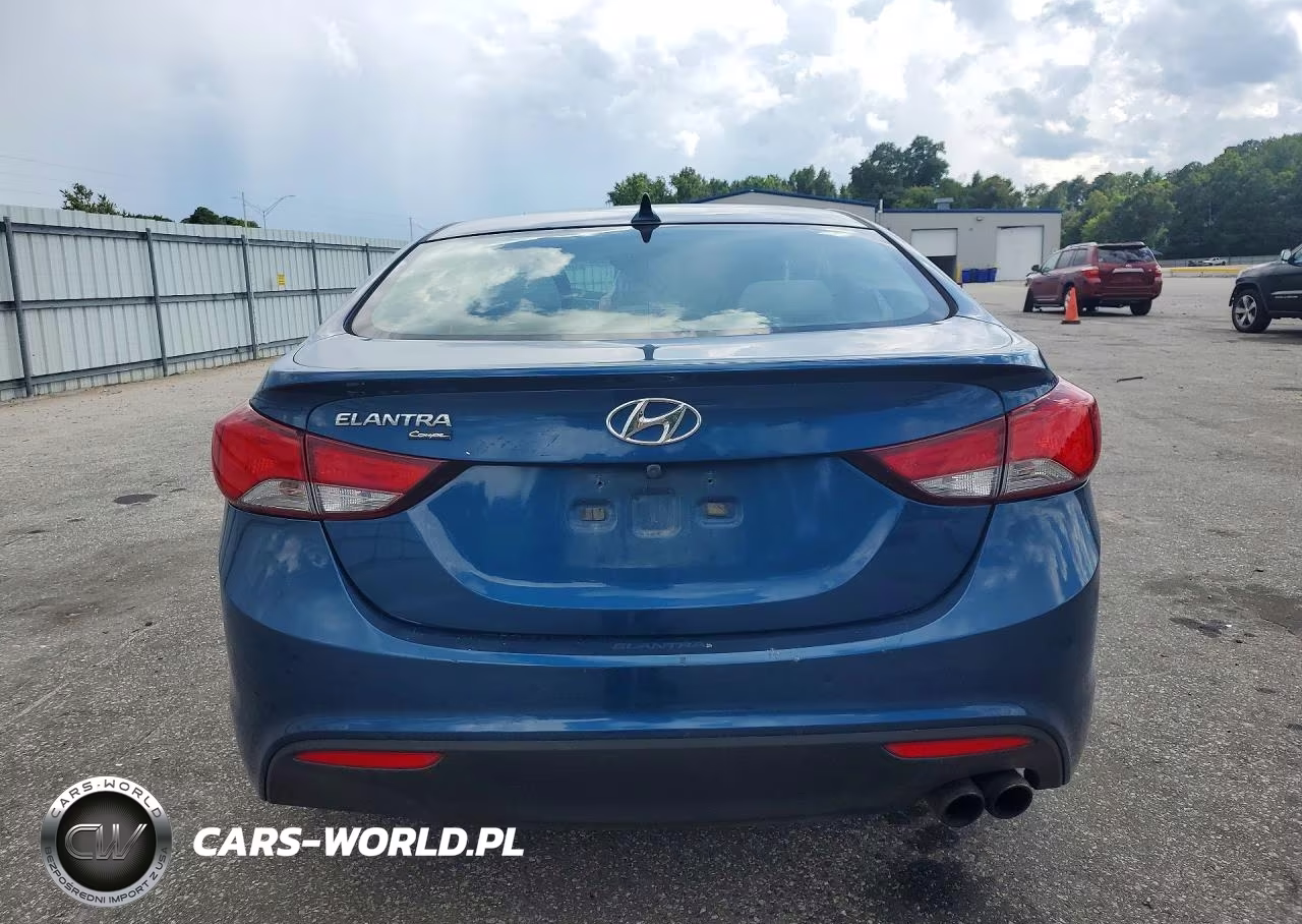 2014 Hyundai Elantra Coupe Base VIN:KMHDH6AH9EU024844 - 6