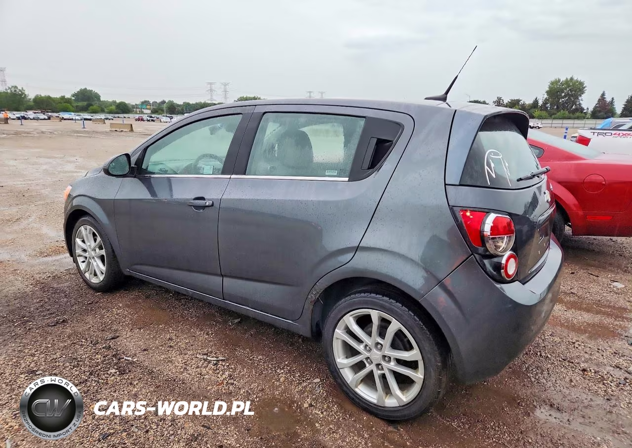2013 Chevrolet Sonic Lt VIN:1G1JC6SHXD4137830 - 2