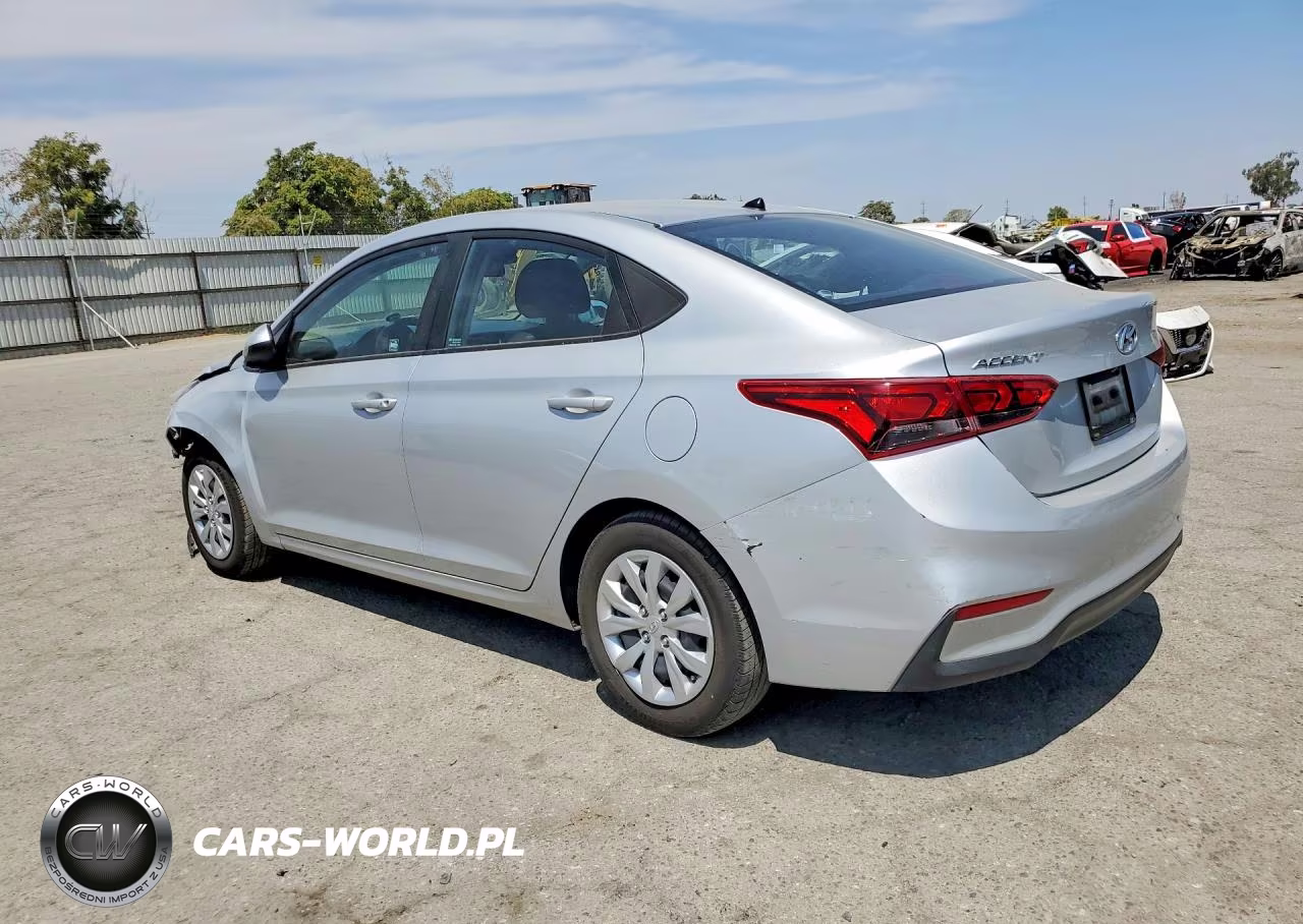 2021 Hyundai Accent Se VIN:3KPC24A6XME128504 - 2