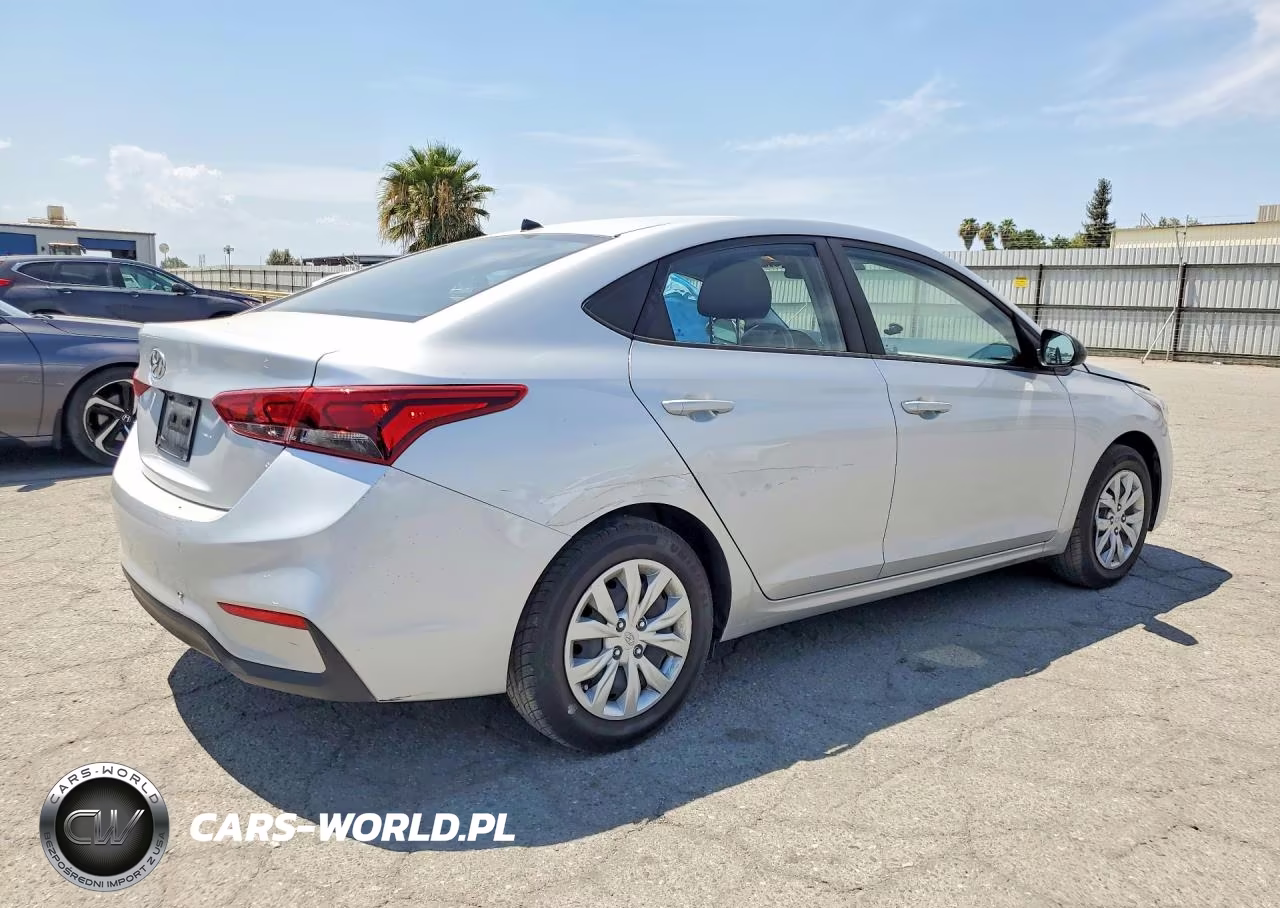 2021 Hyundai Accent Se VIN:3KPC24A6XME128504 - 3
