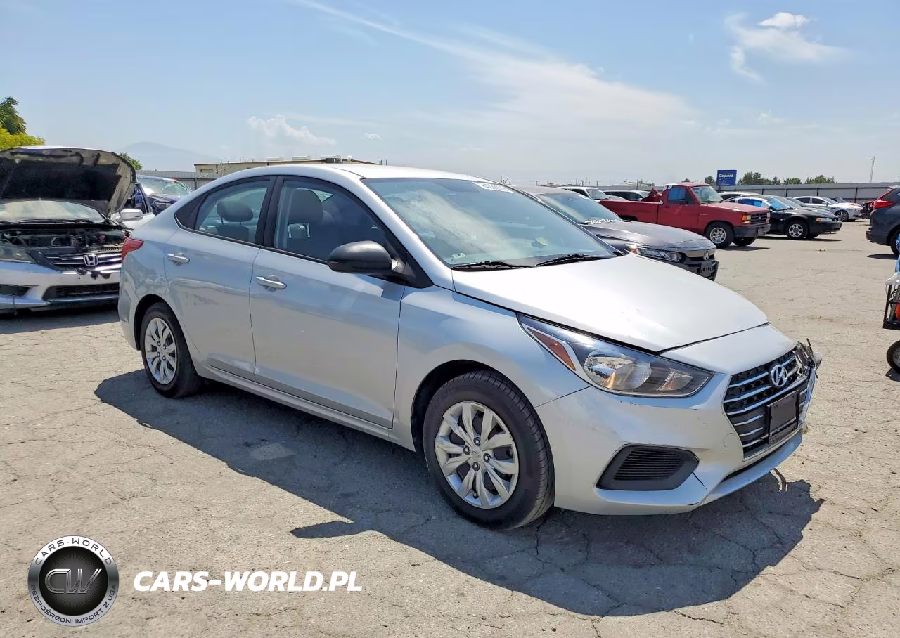 2021 Hyundai Accent Se VIN:3KPC24A6XME128504 - 4