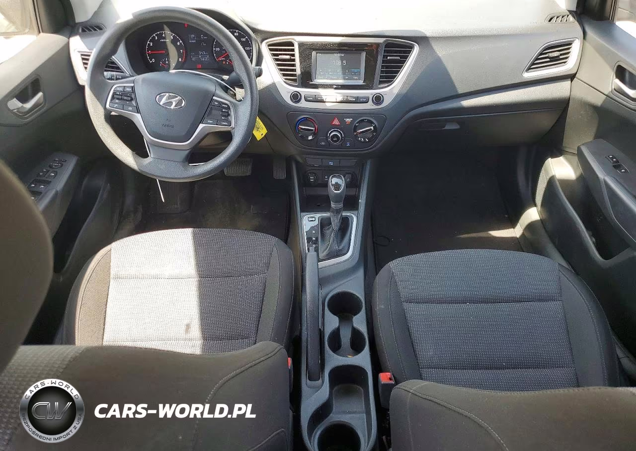2021 Hyundai Accent Se VIN:3KPC24A6XME128504 - 8