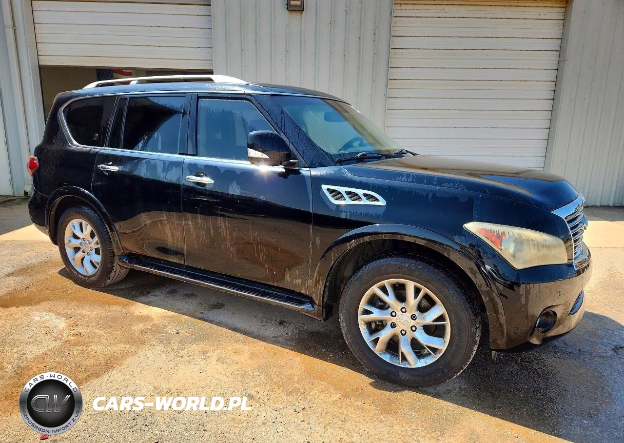 2011 Infiniti Qx56 Base VIN:JN8AZ2NF2B9504314 - 4