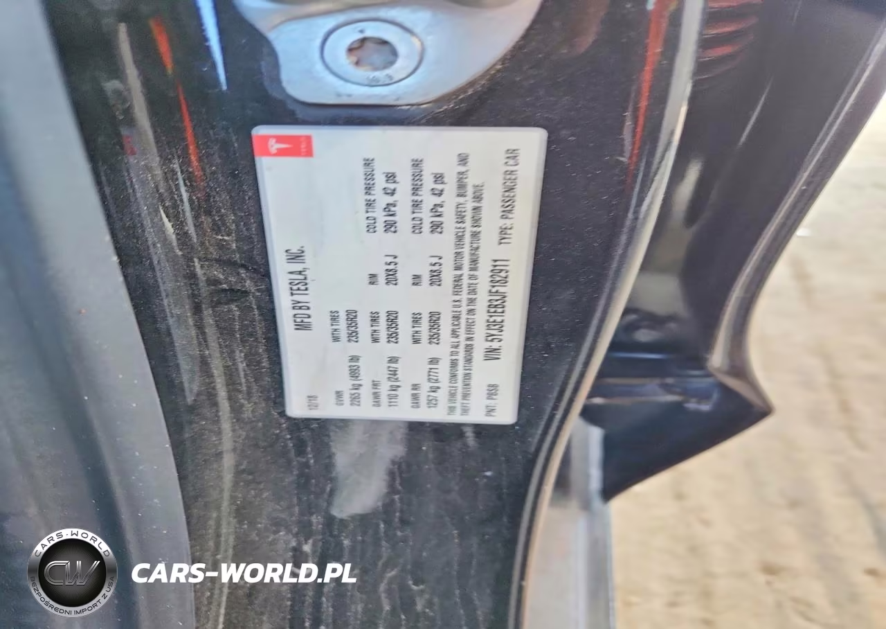 2018 Tesla Model 3 VIN:5YJ3E1EB3JF182911 - 12