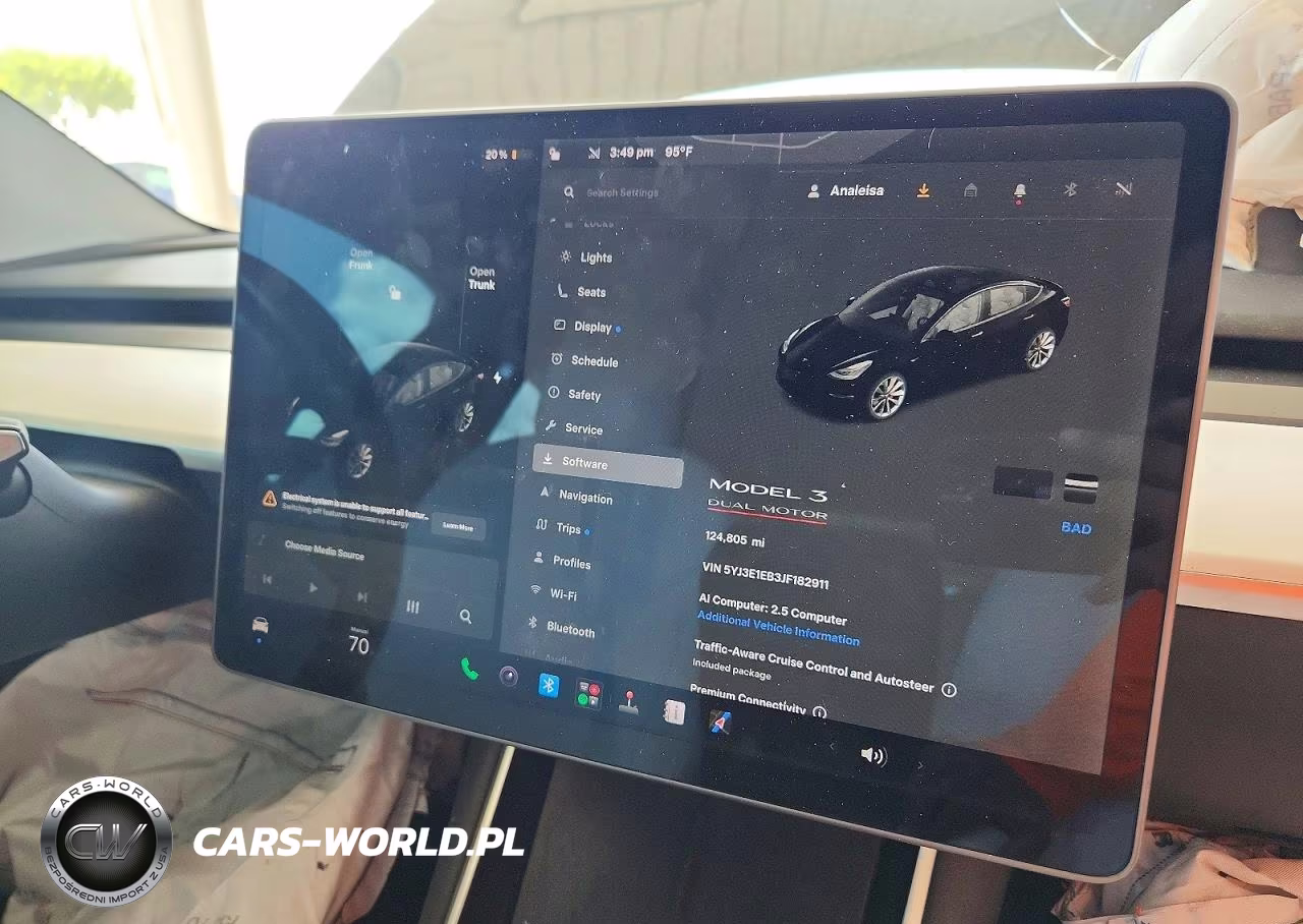 2018 Tesla Model 3 VIN:5YJ3E1EB3JF182911 - 9