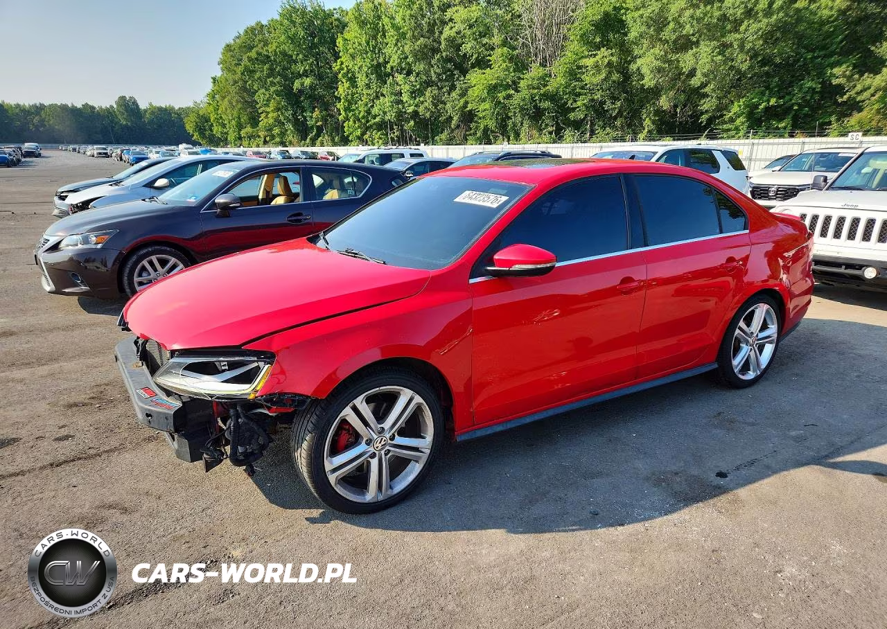 2017 Volkswagen Jetta Gli VIN:3VW4T7AJ7HM337165 - 1