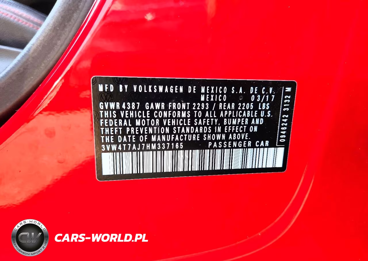 2017 Volkswagen Jetta Gli VIN:3VW4T7AJ7HM337165 - 13