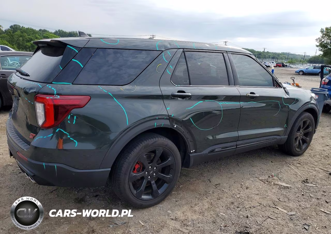 2022 Ford Explorer St VIN:1FM5K8GC7NGB00900 - 3