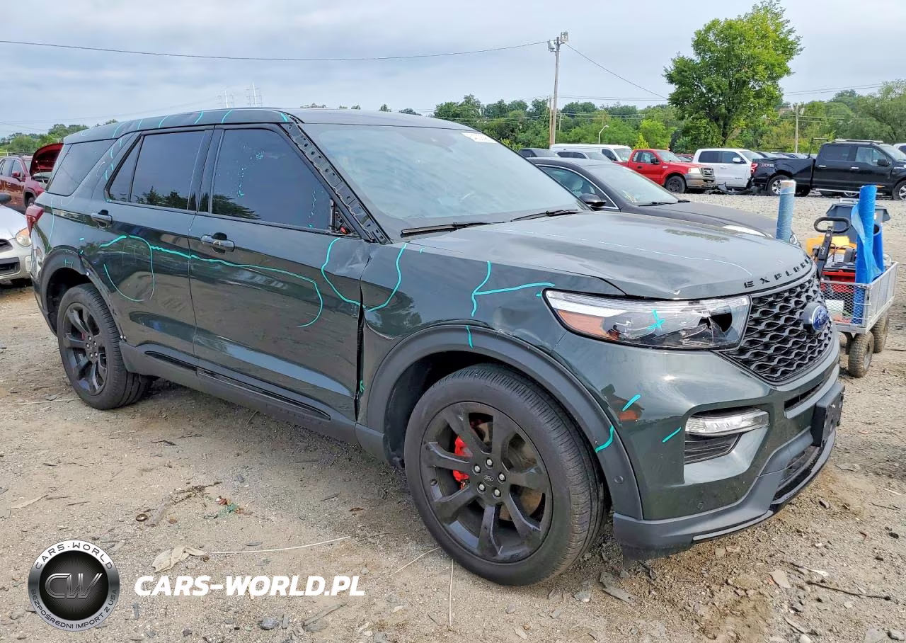 2022 Ford Explorer St VIN:1FM5K8GC7NGB00900 - 4