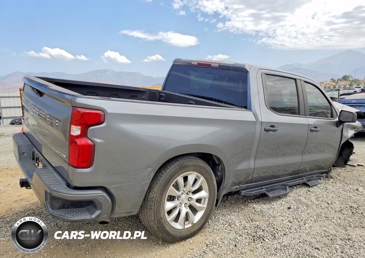 2021 Chevrolet Silverado C1500 Custom VIN:3GCPWBEK0MG239827 - 3