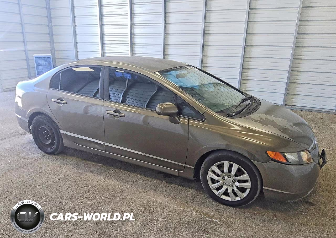 2008 Honda Civic Lx VIN:2HGFA165X8H322394 - 4