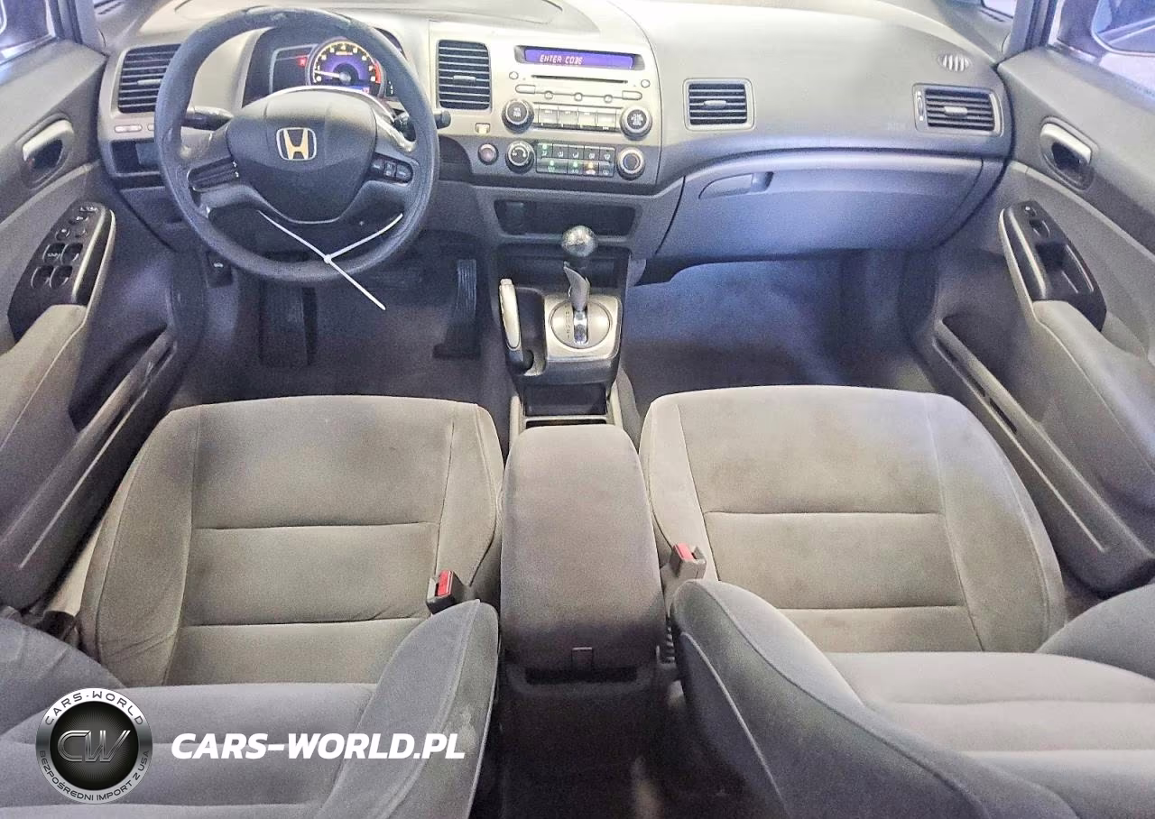 2008 Honda Civic Lx VIN:2HGFA165X8H322394 - 8