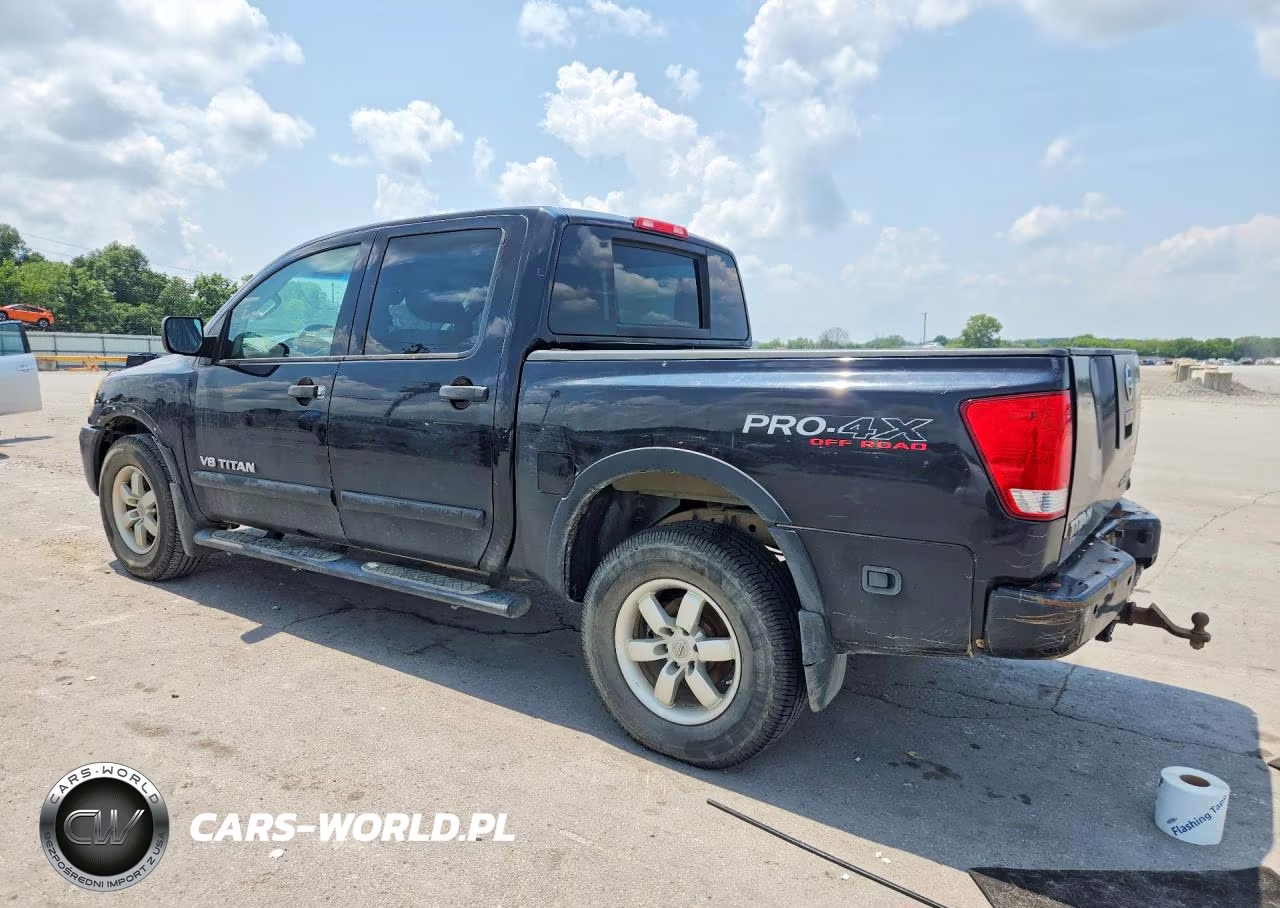 2012 Nissan Titan Sv VIN:1N6BA0EC5CN303367 - 2