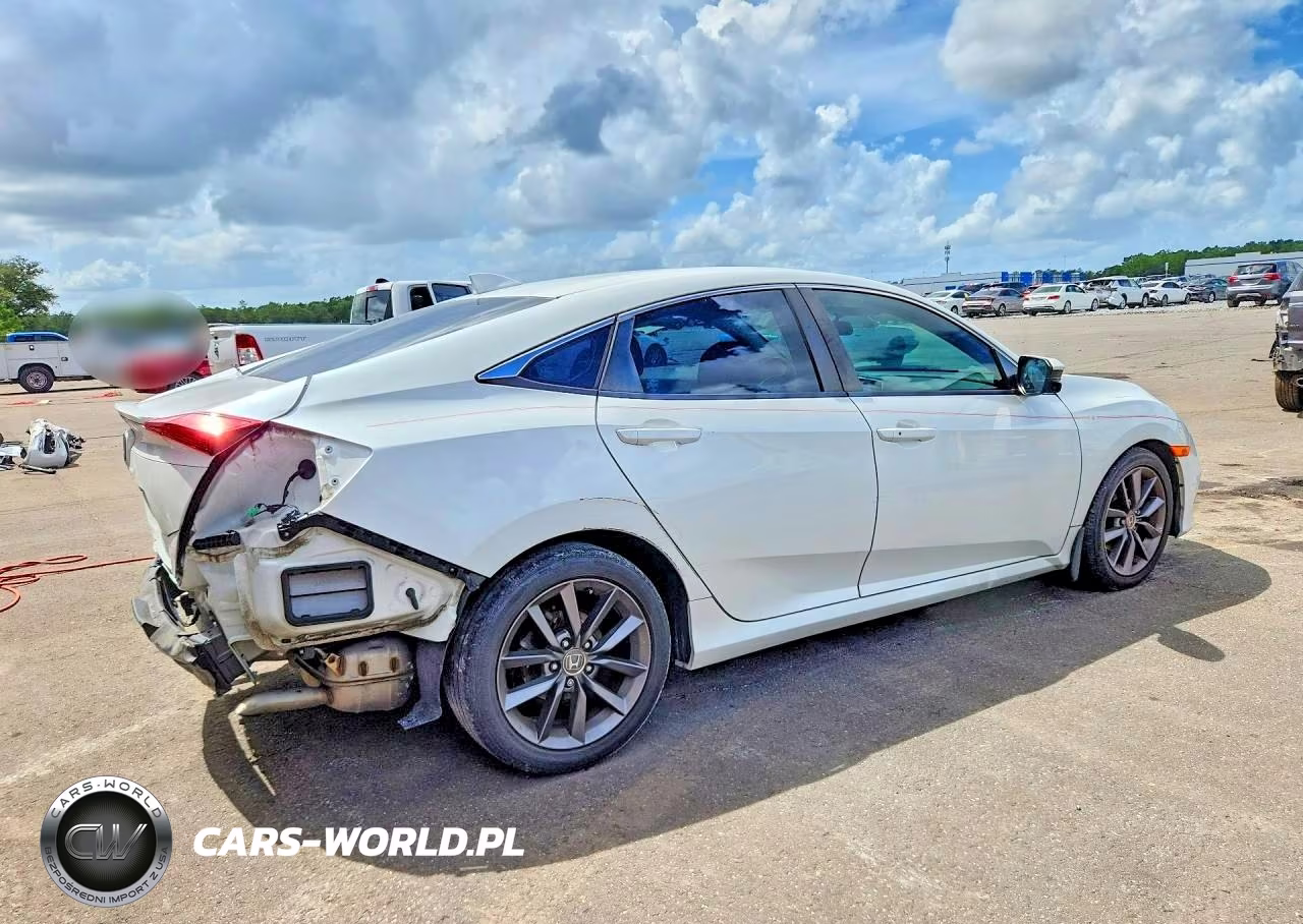 2020 Honda Civic Ex VIN:19XFC1F3XLE003315 - 3