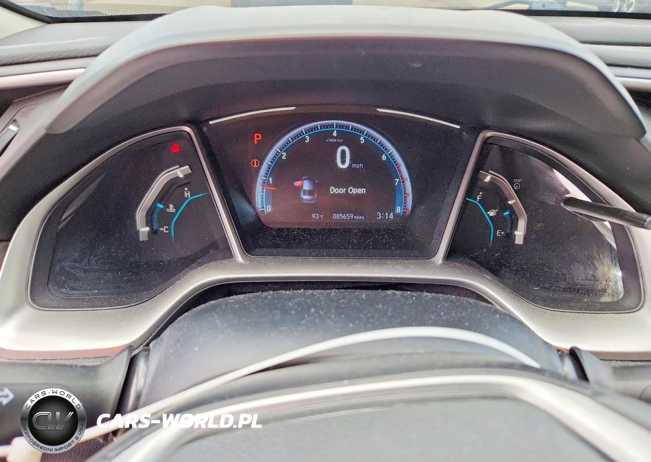 2020 Honda Civic Ex VIN:19XFC1F3XLE003315 - 9