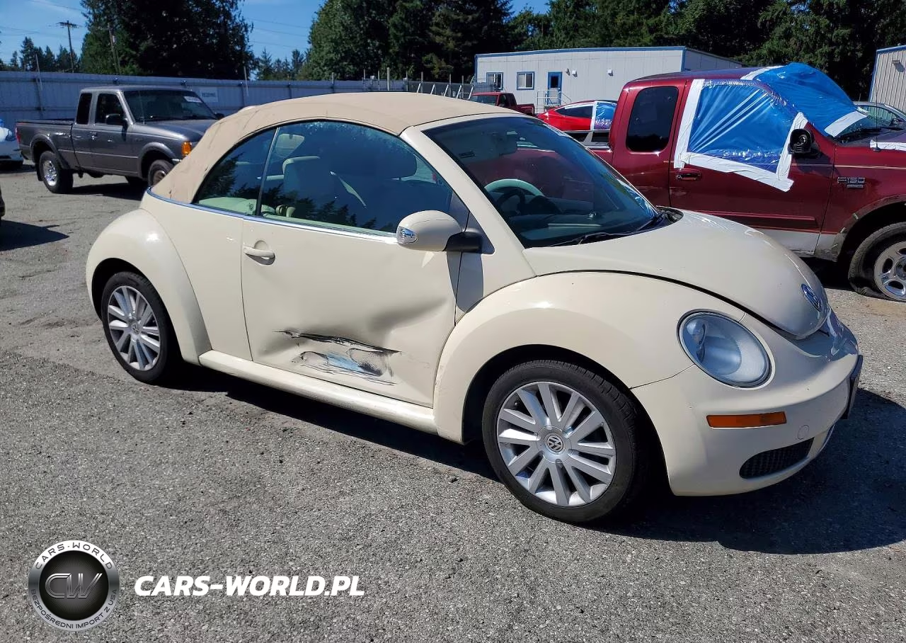 2008 Volkswagen New Beetle Convertible Se VIN:3VWRF31Y68M402252 - 4