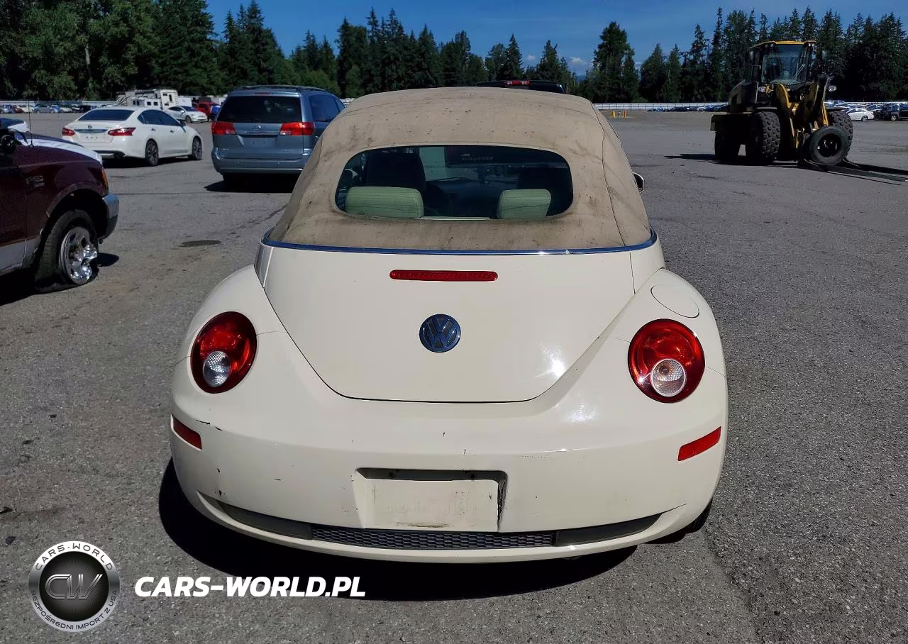 2008 Volkswagen New Beetle Convertible Se VIN:3VWRF31Y68M402252 - 6