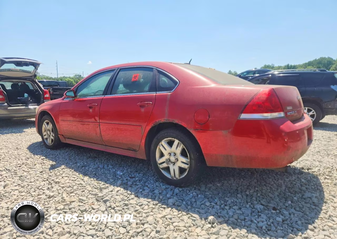 2012 Chevrolet Impala Lt VIN:2G1WG5E31C1220349 - 2