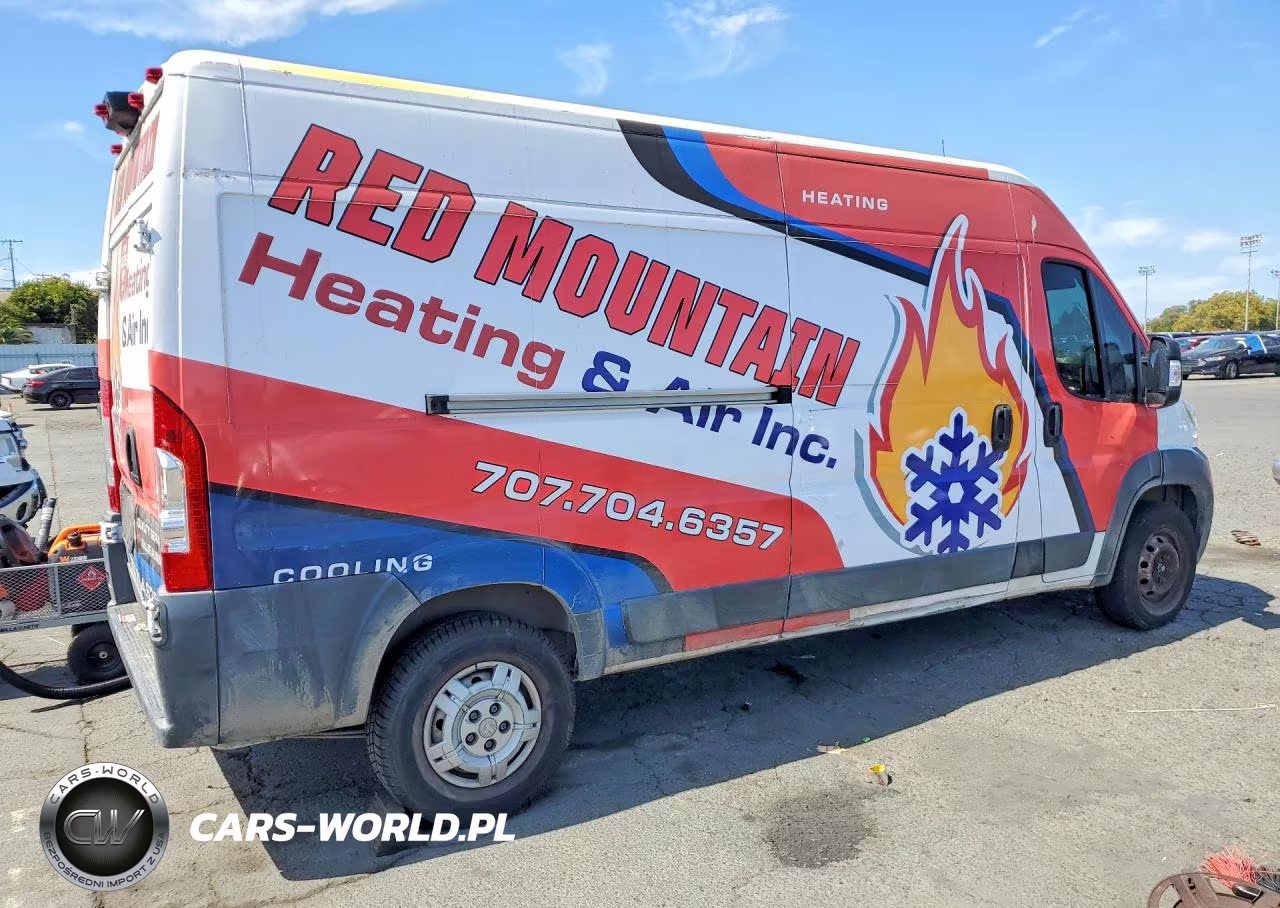 2014 Ram Promaster 2500 Van VIN:3C6TRVDD2EE130073 - 3