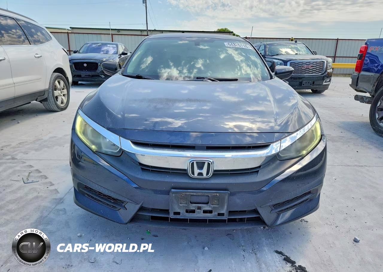 2016 Honda Civic Lx VIN:19XFC2F56GE019010 - 5
