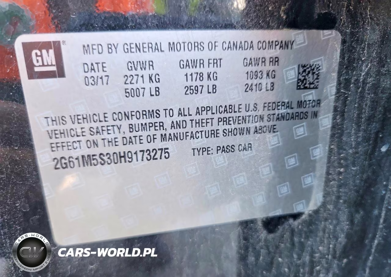 2017 Cadillac Xts Luxury VIN:2G61M5S30H9173275 - 12