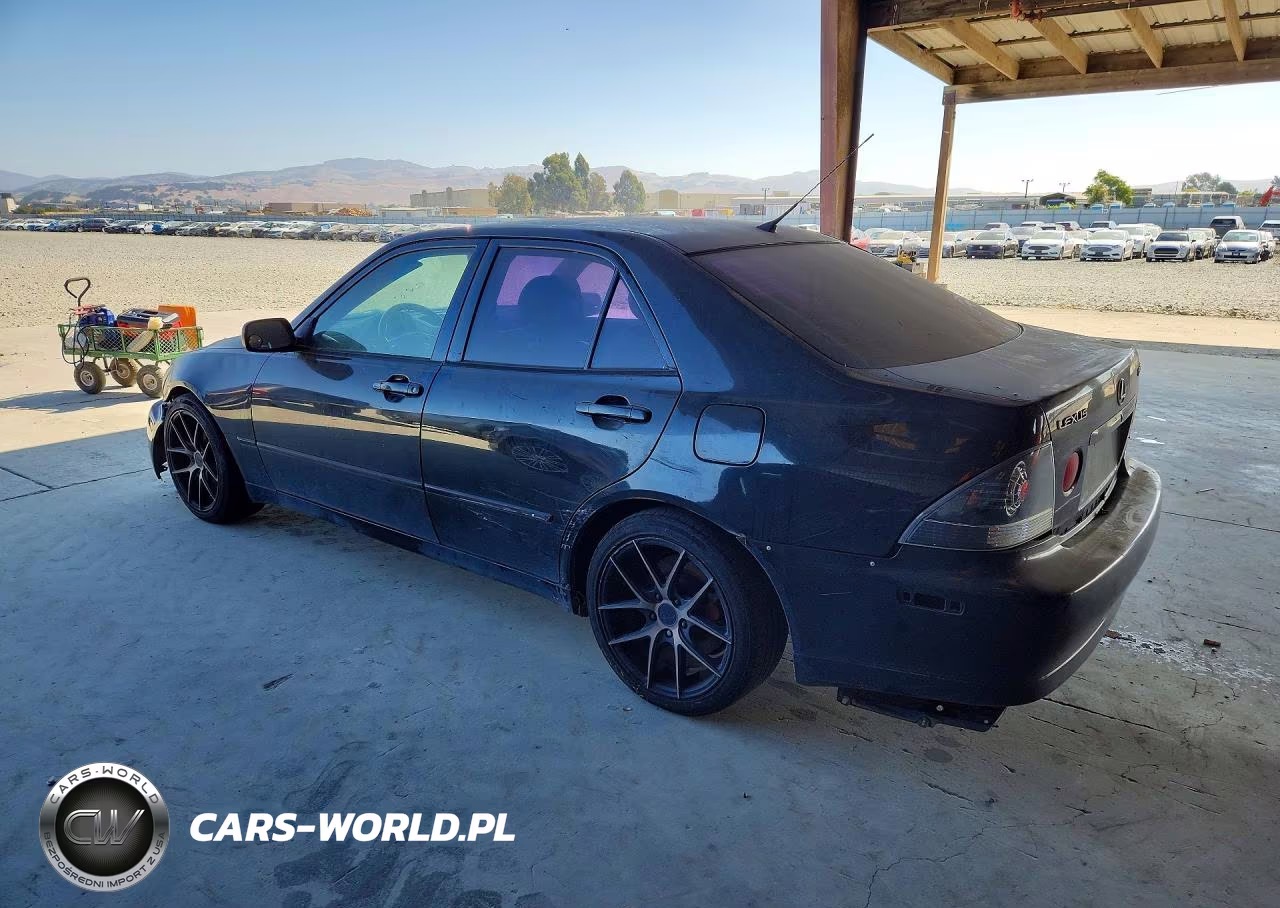 2001 Lexus Is 300 VIN:JTHBD182910022720 - 2